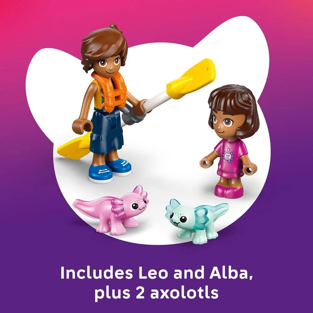 LEGO FRIENDS BARCO DE AVENTURAS AXOLOTL 42681