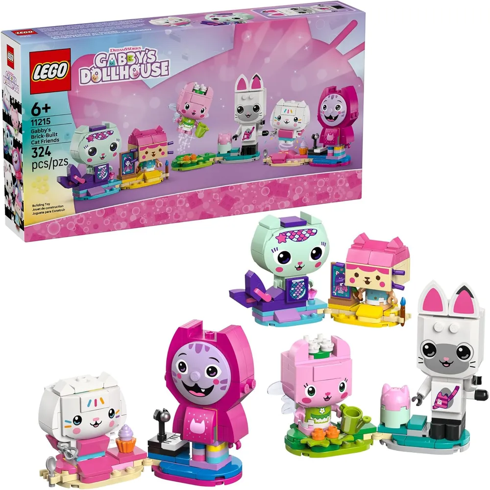 LEGO CASA DE MUÑECAS DE GABBY AMIGOS FELINOS 11215
