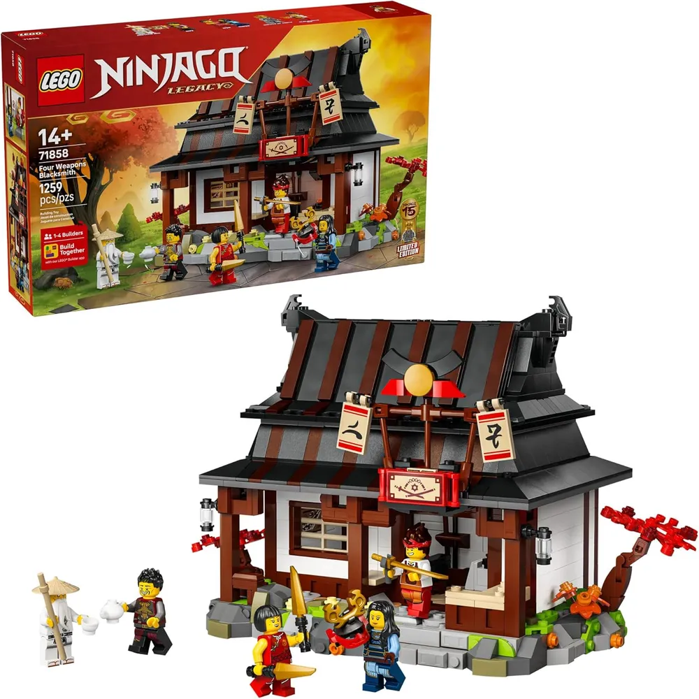 LEGO NINJAGO HERRERO DE CUATRO ARMAS 71858