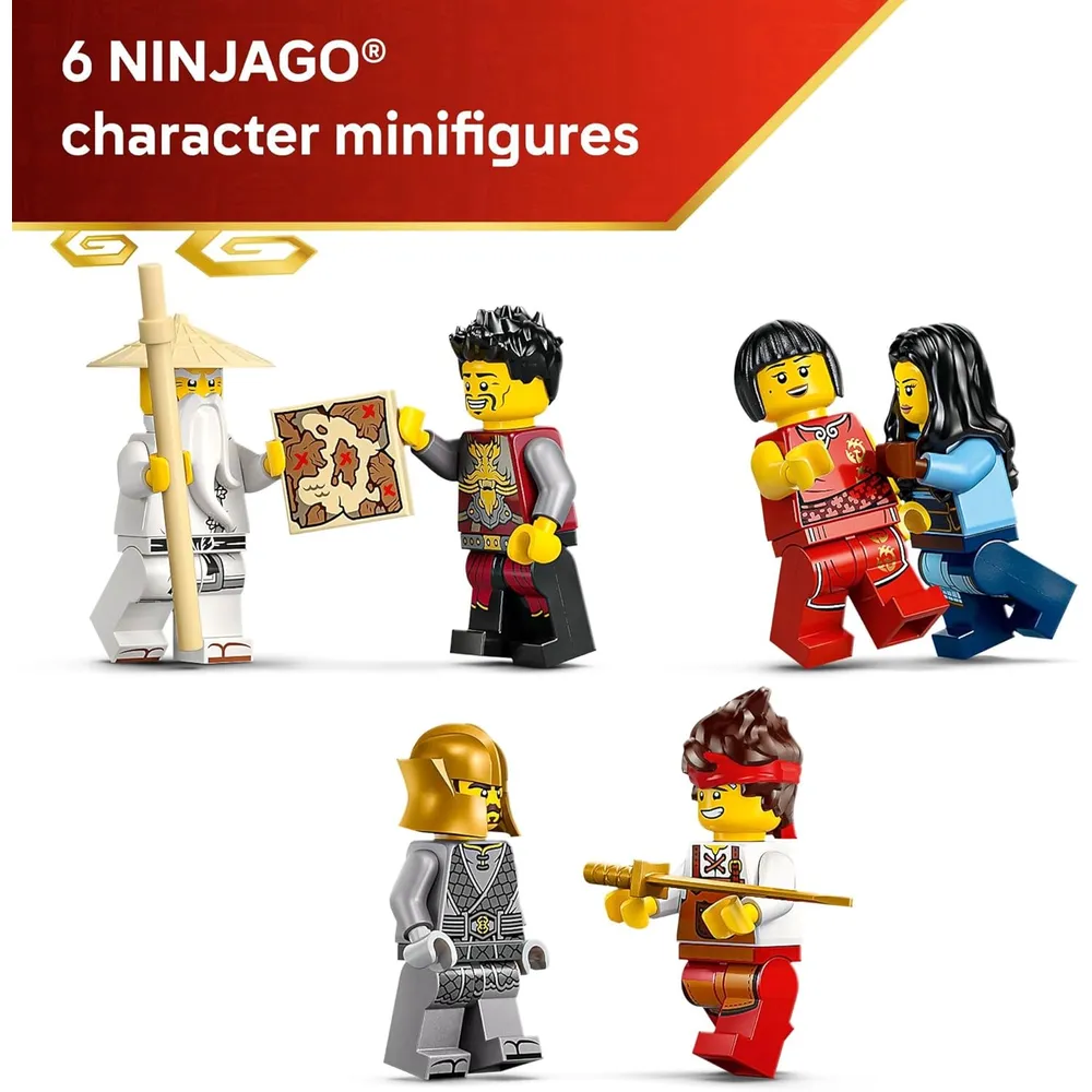 LEGO NINJAGO HERRERO DE CUATRO ARMAS 71858