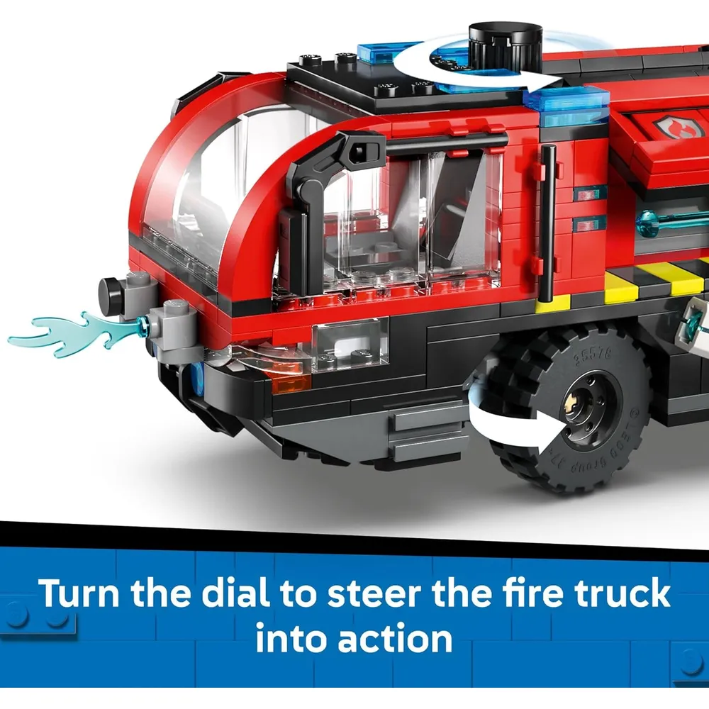 LEGO CITY CAMIÓN DE BOMBEROS DEL AEROPUERTO 60499