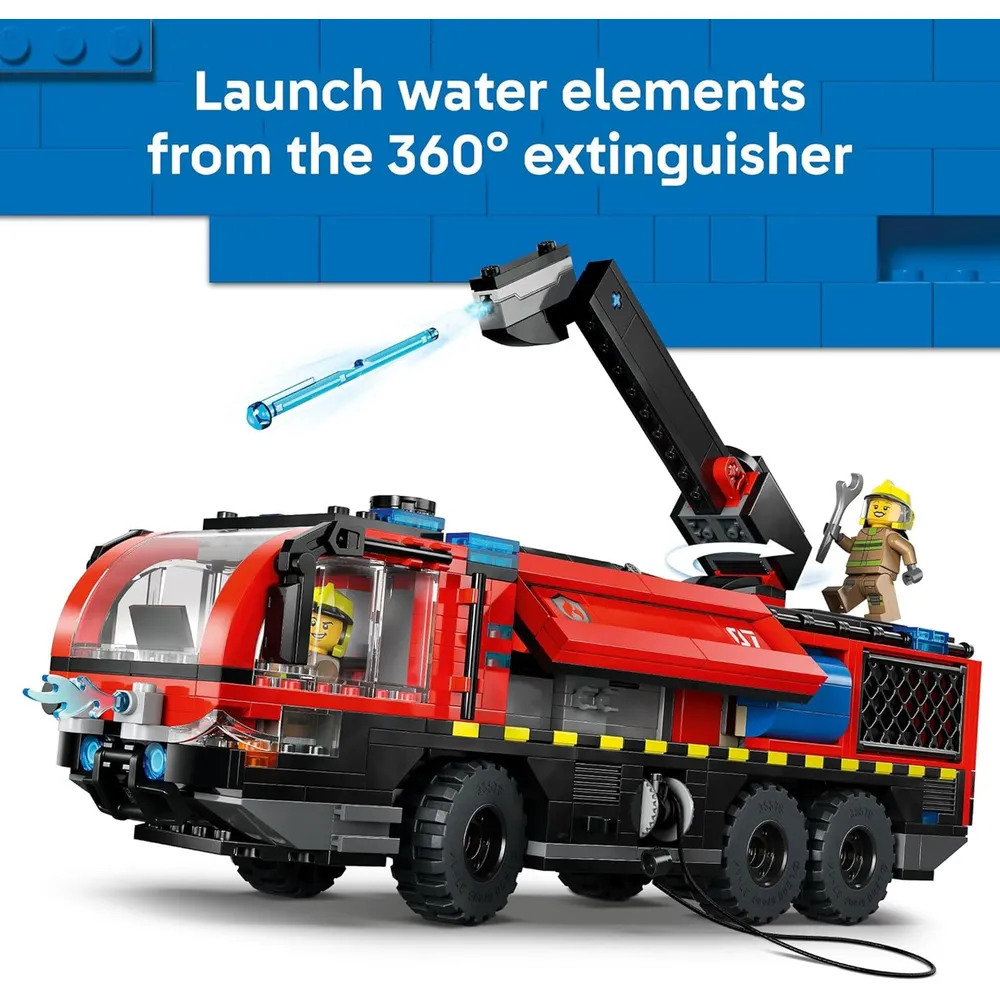 LEGO CITY CAMIÓN DE BOMBEROS DEL AEROPUERTO 60499