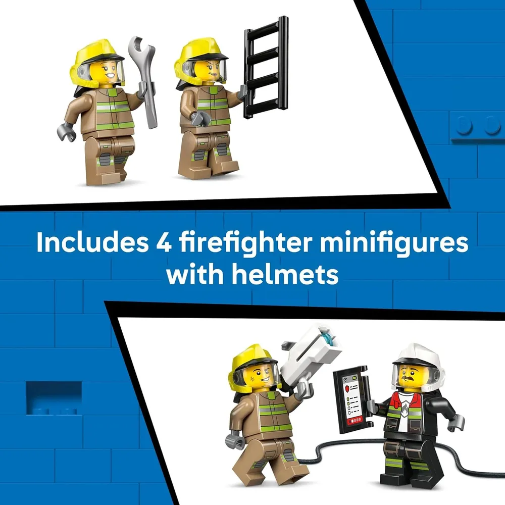 LEGO CITY CAMIÓN DE BOMBEROS DEL AEROPUERTO 60499