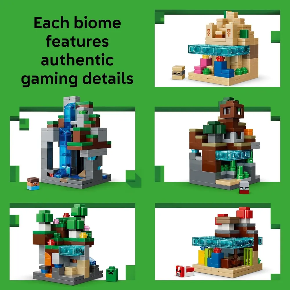 LEGO MINECRAFT MINI BIOMES 21589