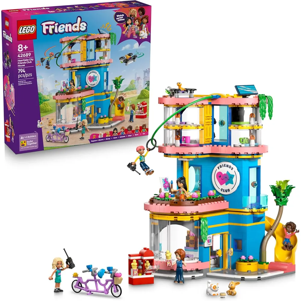 LEGO FRIENDS HEARTLAKE CITY FRIENDS CLUB HOUSE 42689