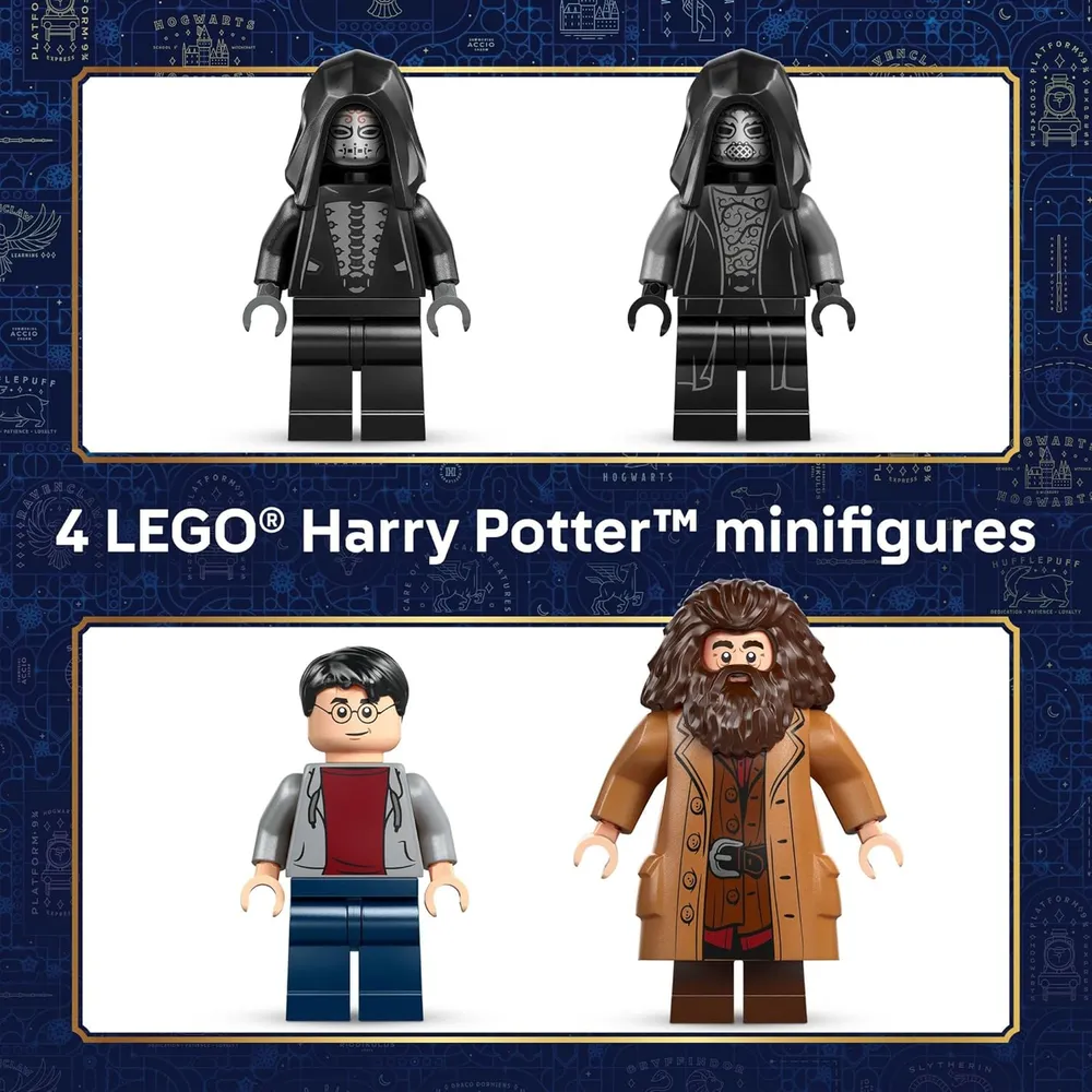 LEGO HARRY POTTER ESCAPE DE PRIVET DRIVE HAGRID Y HARRY 76459