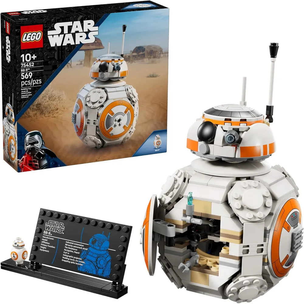 LEGO STAR WARS DROIDE ASTROMECÁNICO BB-8 75452