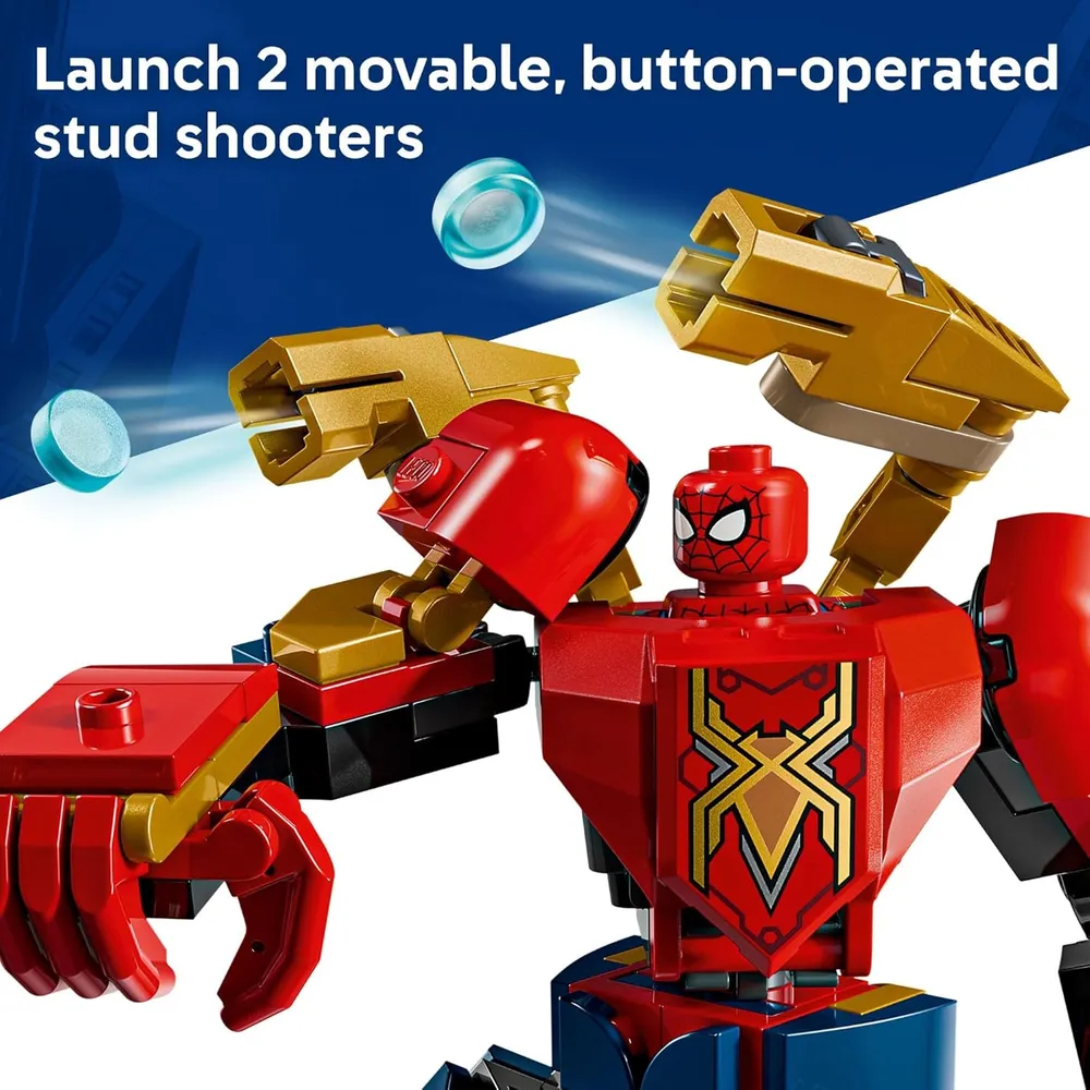 LEGO MARVEL MECH BATTLE SPIDER-MAN VS DOC OCK SET DE MECHS ARTICULADOS