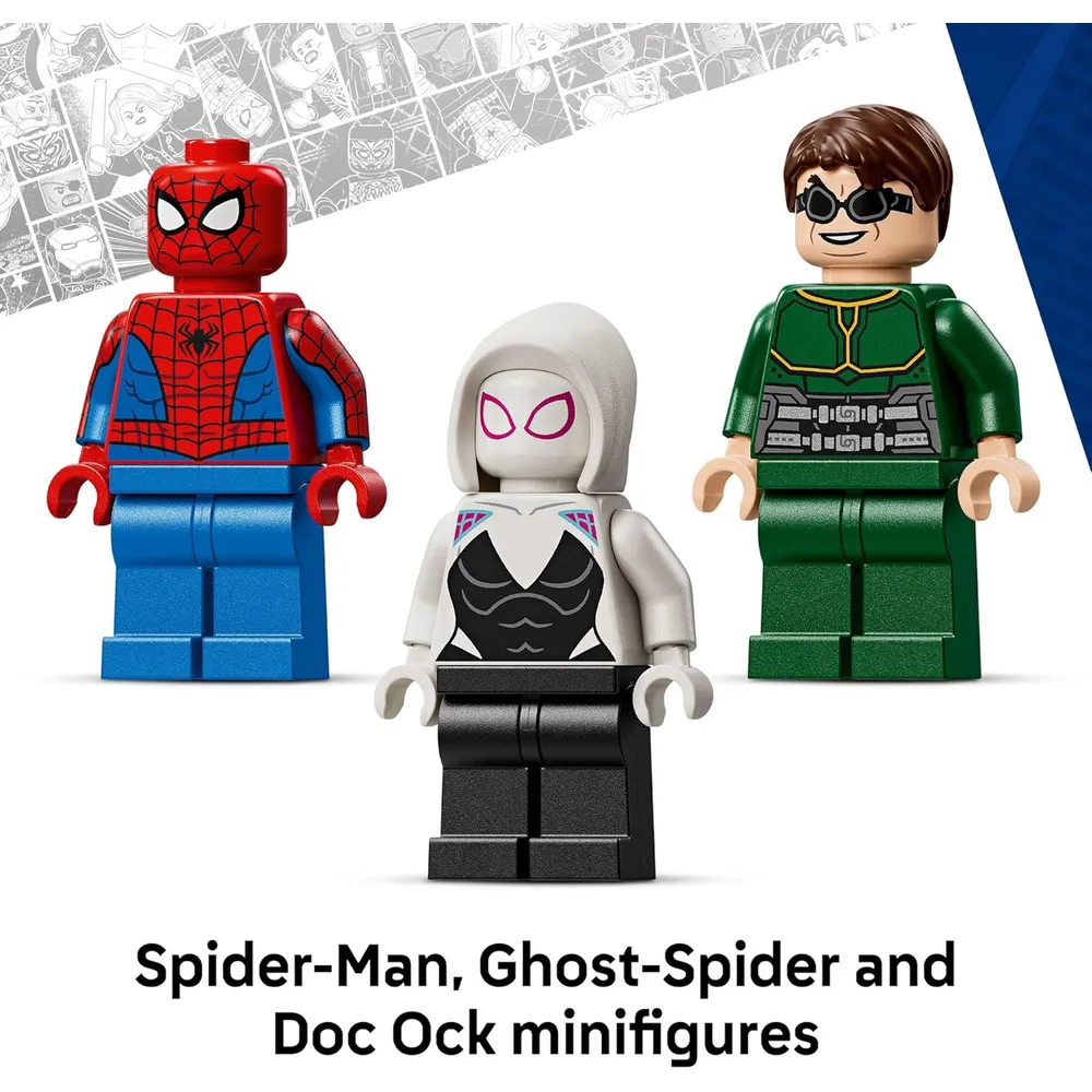 LEGO MARVEL MECH BATTLE SPIDER-MAN VS DOC OCK SET DE MECHS ARTICULADOS