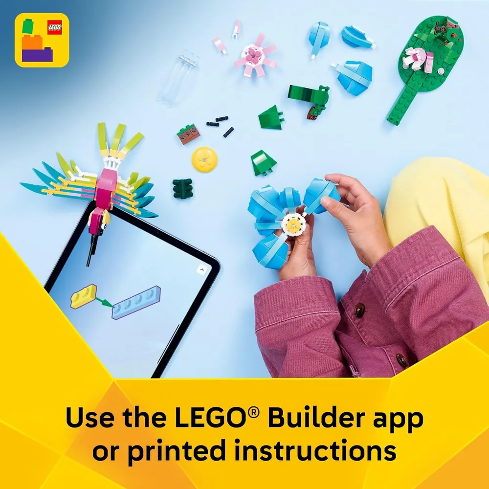 LEGO CREATOR 3 EN 1 ANIMALES SALVAJES COLIBRÍ 31384