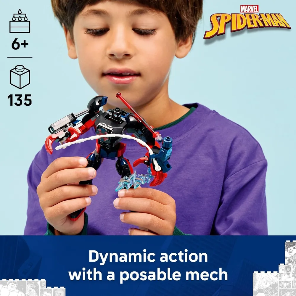 LEGO MARVEL MILES MORALES MECH VS SPIDER-MAN 2099 - 76337