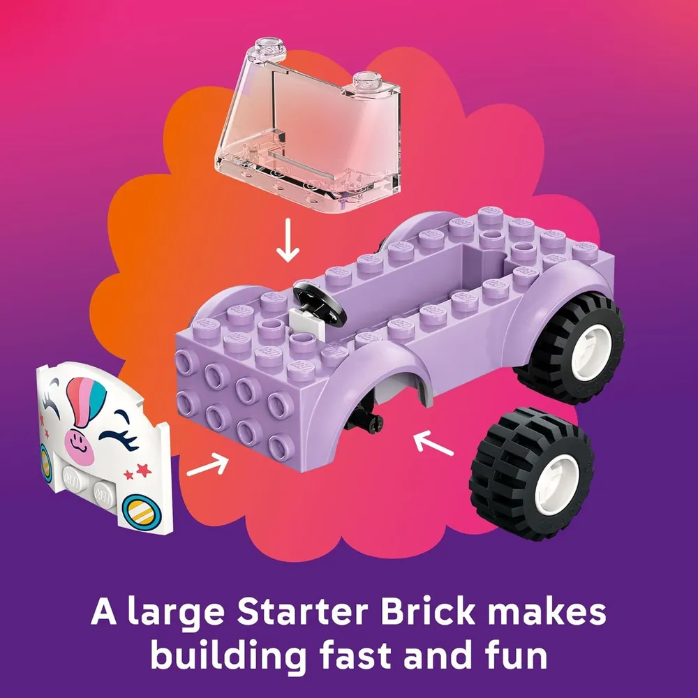 LEGO FRIENDS COCHE DE REPARTO DE PASTELES DE UNICORNIO 42675