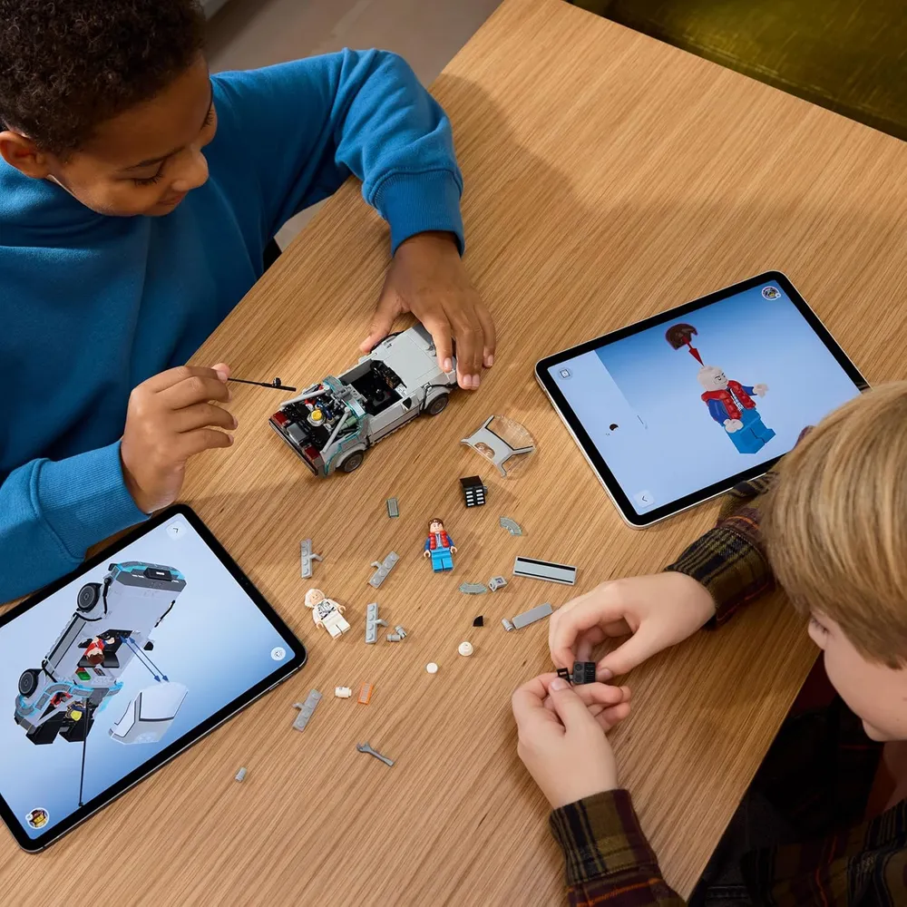 LEGO SPEED CHAMPIONS DELOREAN REGRESO AL FUTURO 2 MODOS DE CONSTRUCCIÓN
