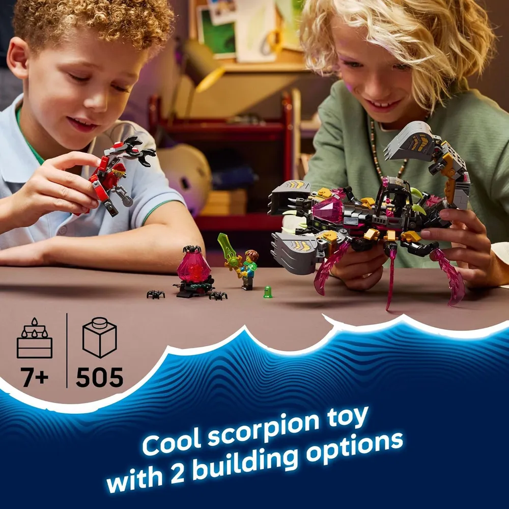 LEGO DREAMZZZ EXCAVADORA DE ESCORPIÓN DE PESADILLAS 71513