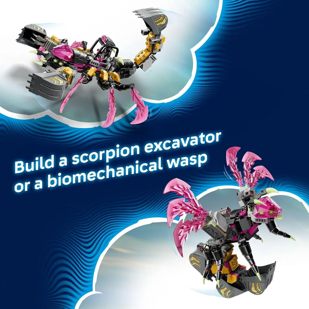 LEGO DREAMZZZ EXCAVADORA DE ESCORPIÓN DE PESADILLAS 71513