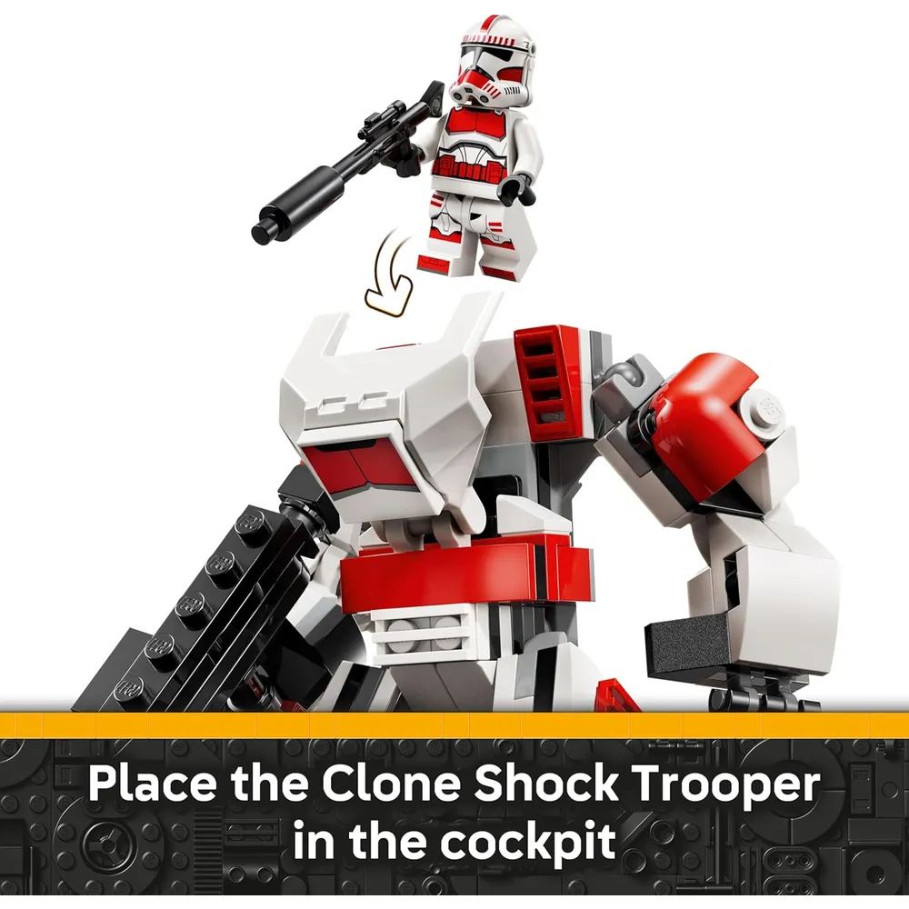 LEGO STAR WARS SOLDADO CLON DE CHOQUE MECH 75448