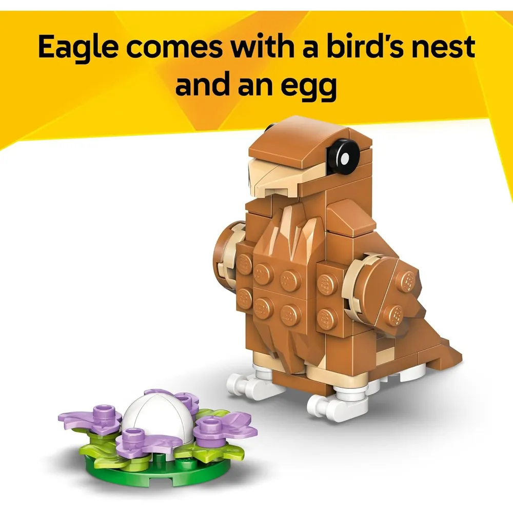 LEGO CREATOR 3 EN 1 SIMPÁTICO HÁMSTER CON FLOR 31376