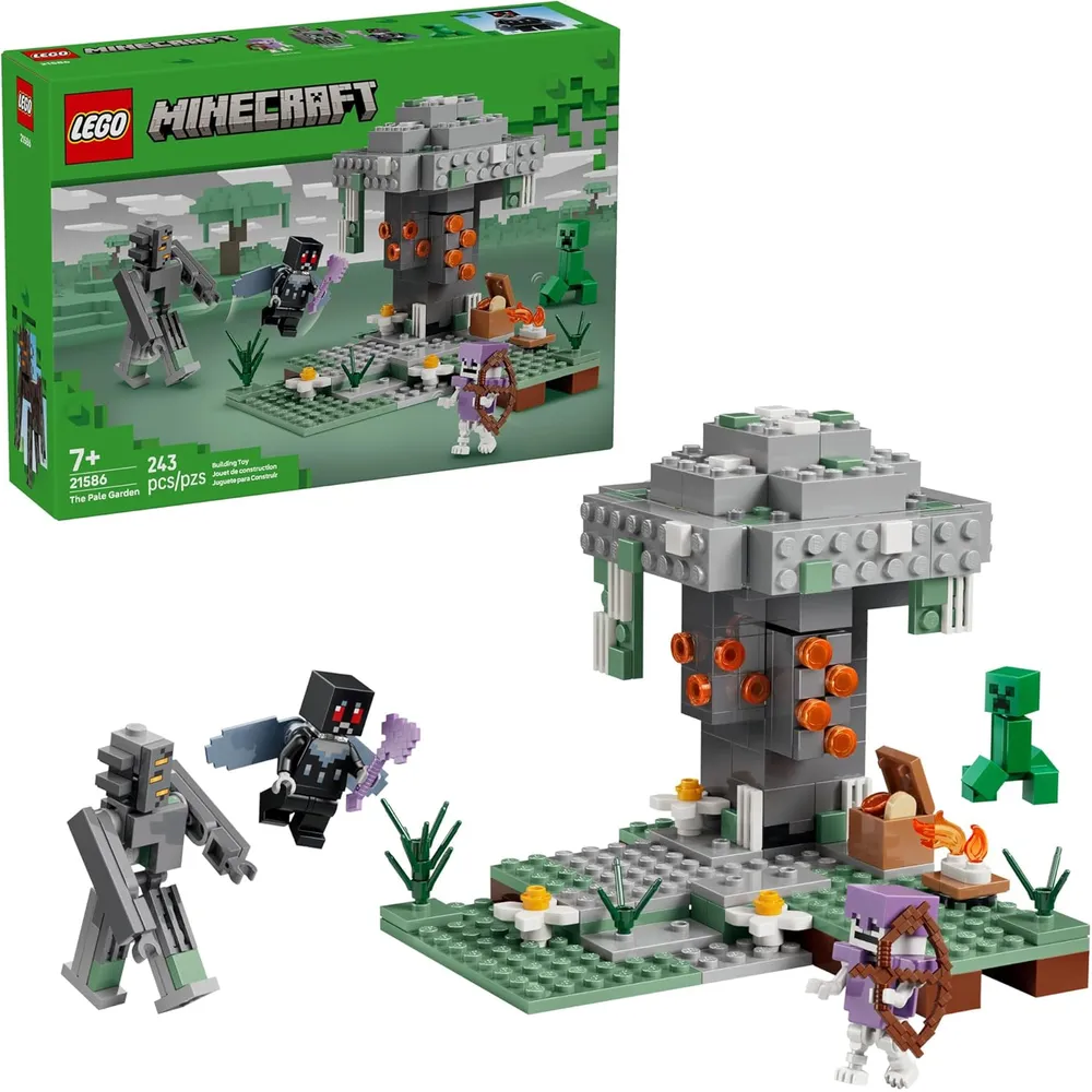 LEGO MINECRAFT EL JARDÍN PÁLIDO SET DE CONSTRUCCIÓN Y SIMULACIÓN CON FIGURAS