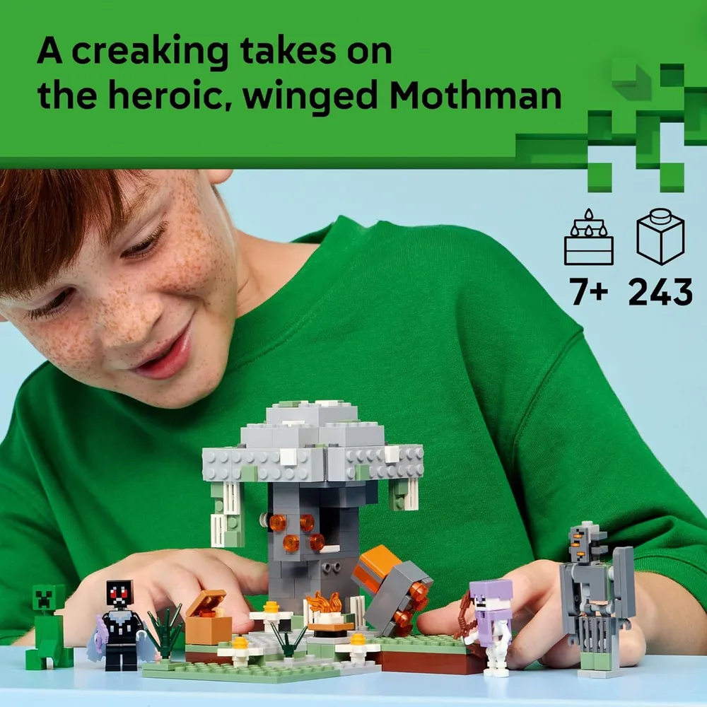 LEGO MINECRAFT EL JARDÍN PÁLIDO SET DE CONSTRUCCIÓN Y SIMULACIÓN CON FIGURAS