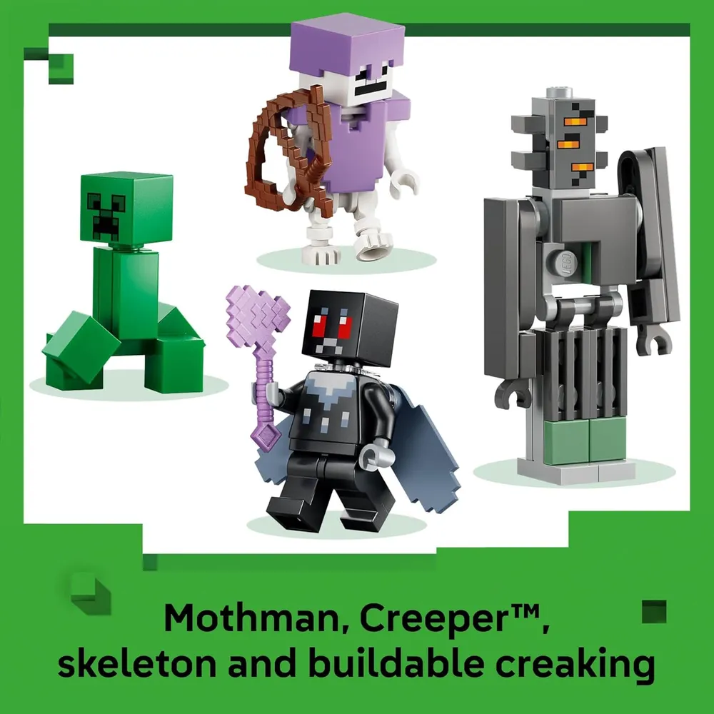 LEGO MINECRAFT EL JARDÍN PÁLIDO SET DE CONSTRUCCIÓN Y SIMULACIÓN CON FIGURAS
