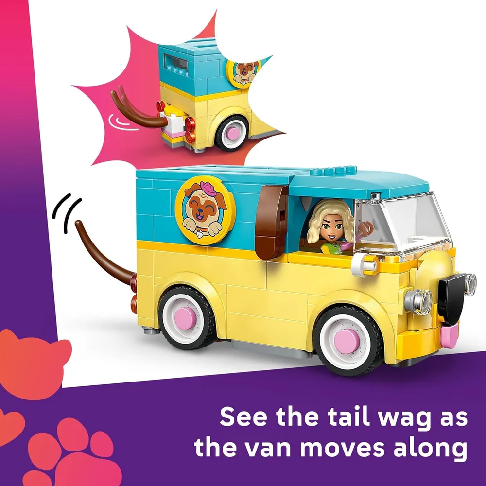 LEGO FRIENDS FURGONETA CON ACCESORIOS PARA MASCOTAS 42678