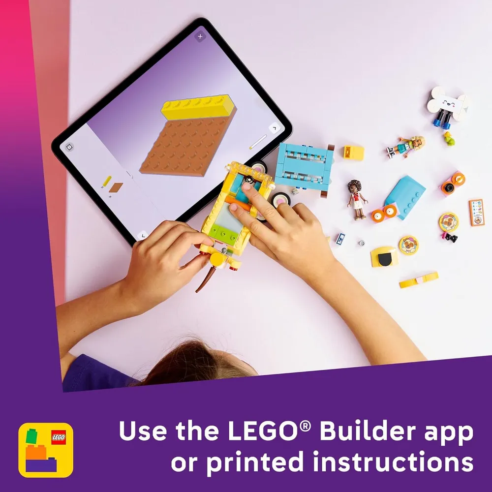LEGO FRIENDS FURGONETA CON ACCESORIOS PARA MASCOTAS 42678