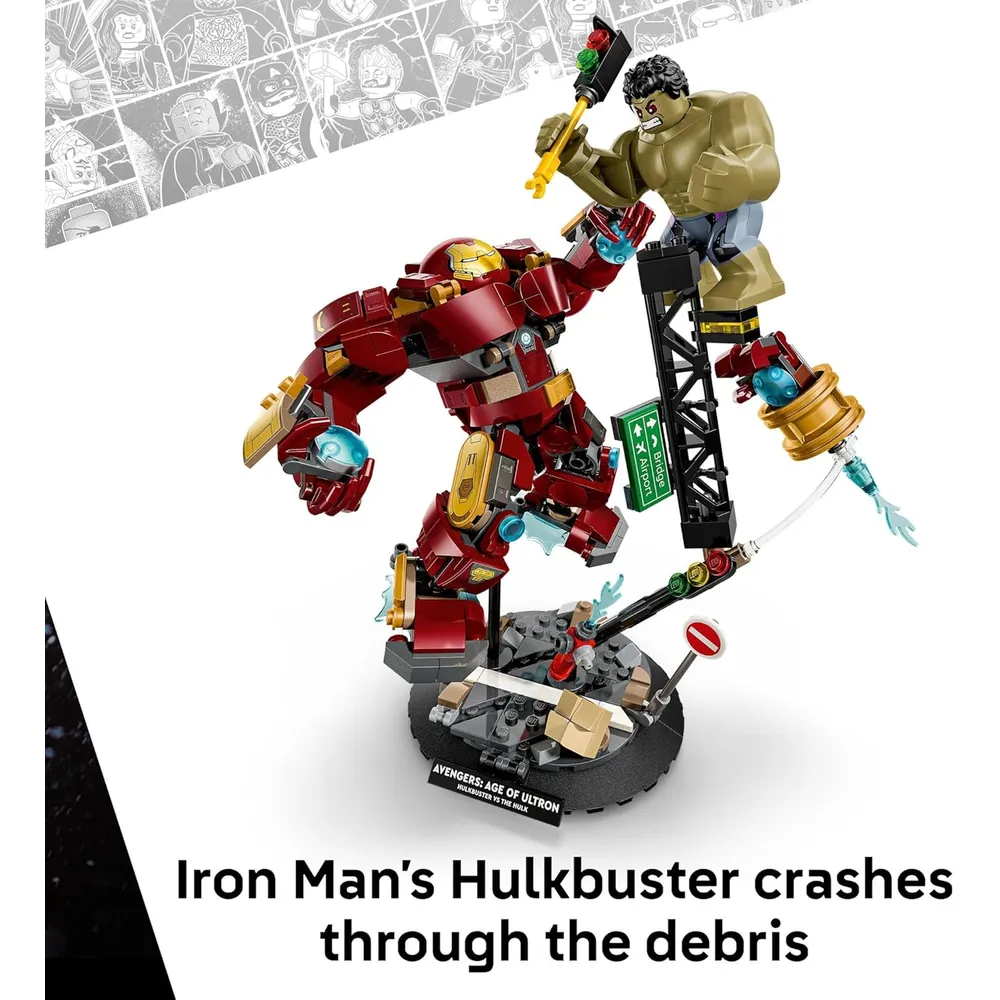 LEGO MARVEL HULKBUSTER VS HULK 76343
