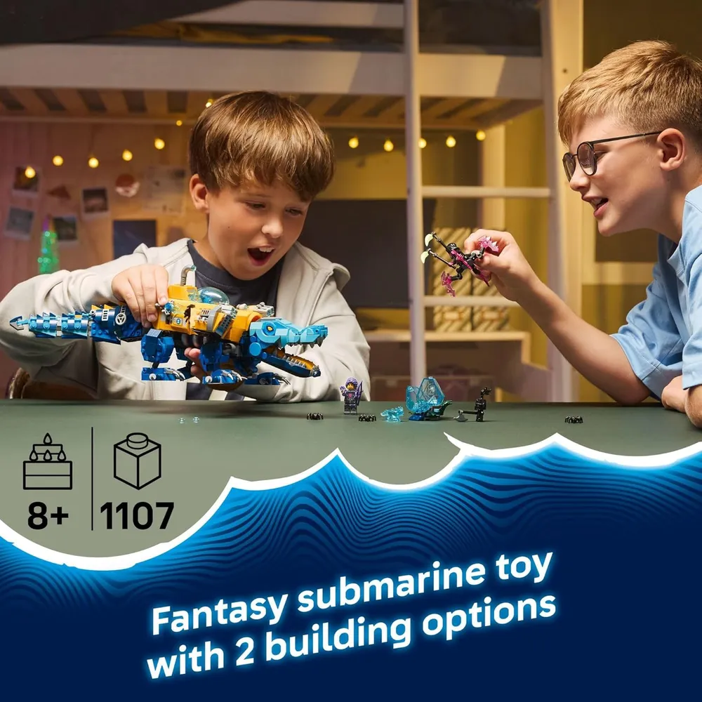 LEGO DREAMZZZ SUBMARINO COCODRILO 71512