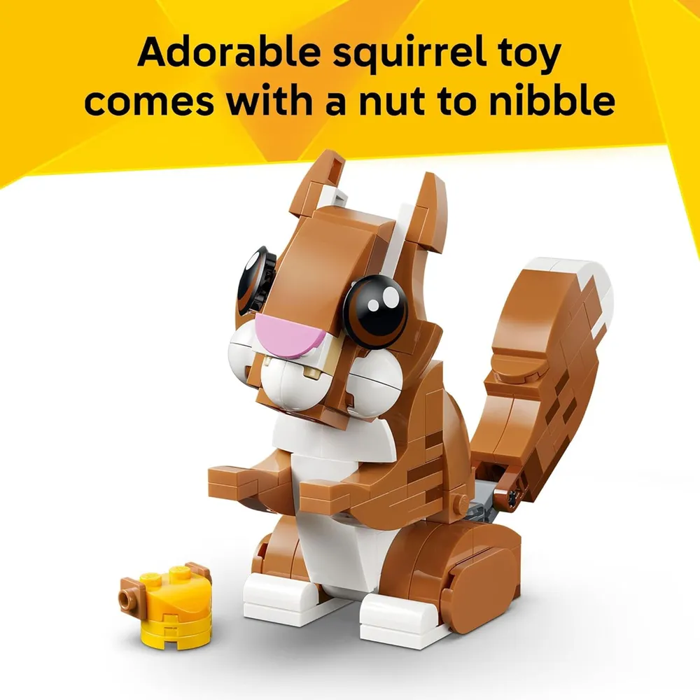 LEGO CREATOR 3 EN 1 ANIMALES ADORABLES CACHORRO JUGUETÓN 31382