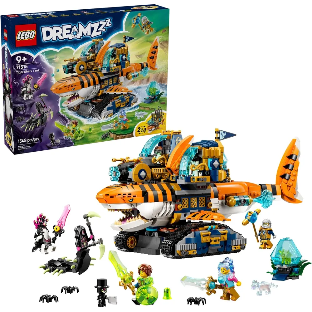 LEGO DREAMZZZ TANQUE TIBURÓN TIGRE 71515