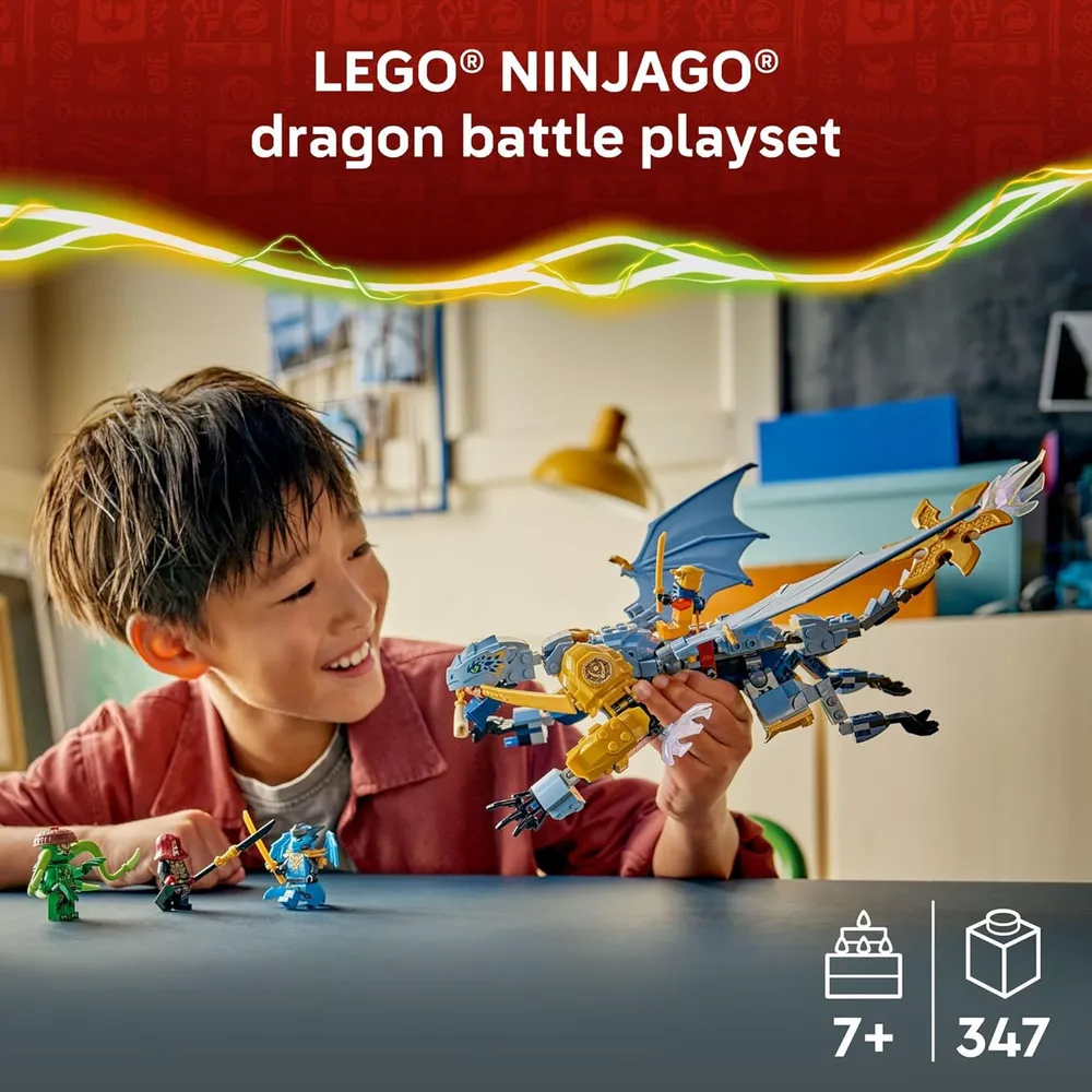 LEGO NINJAGO BATALLA DEL DRAGÓN NINJA RIYU 71855
