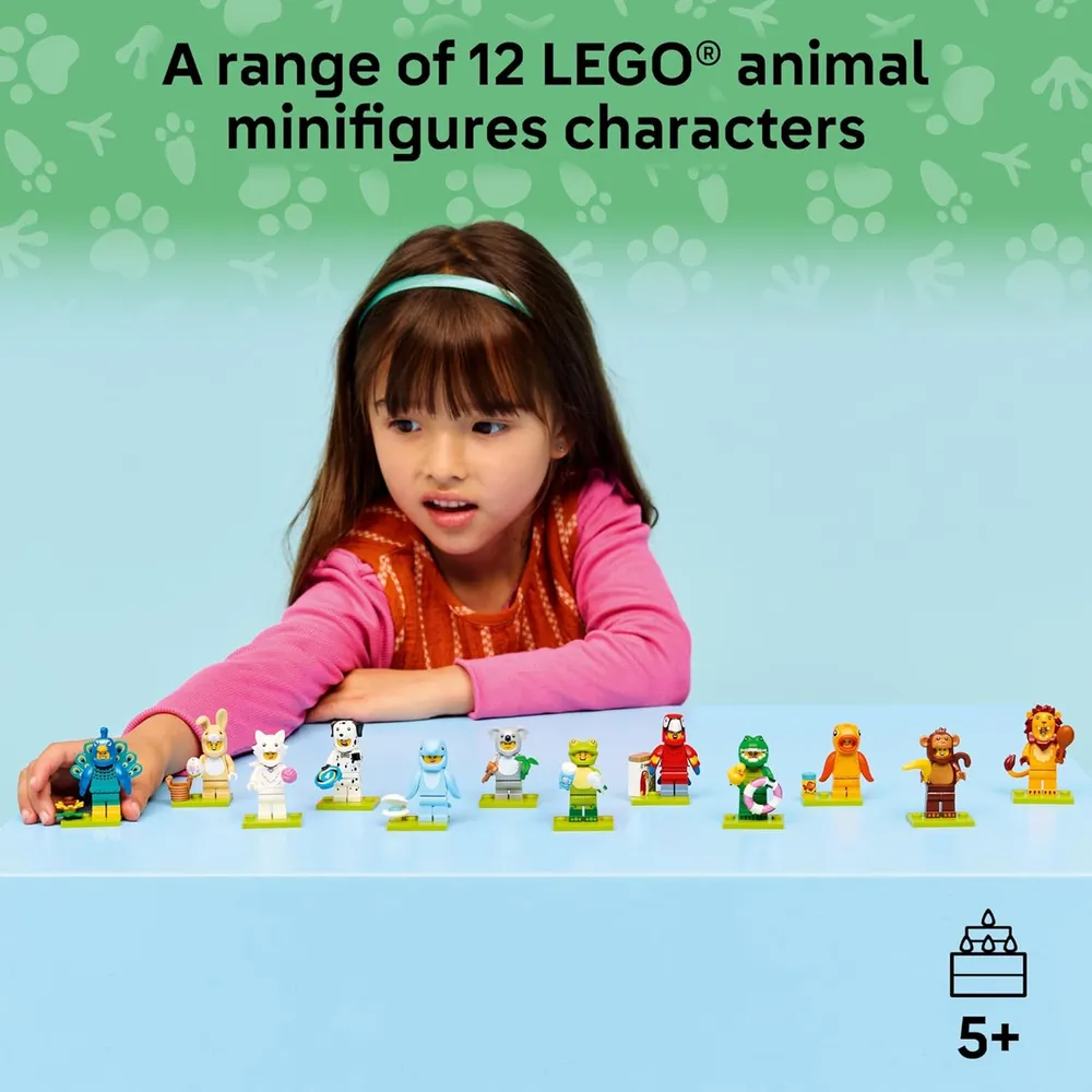 LEGO MINIFIGURAS ANIMALES SERIE 28 PACK 6 - 66813