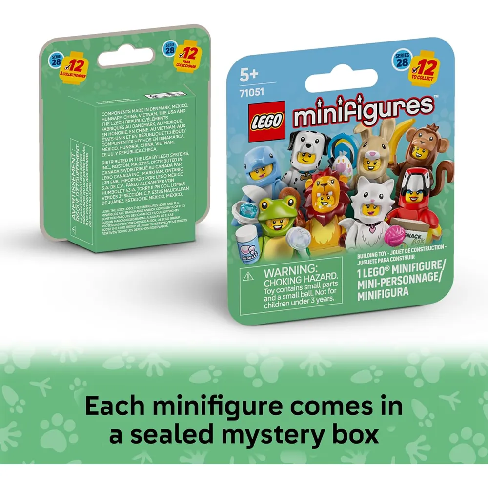 LEGO MINIFIGURAS ANIMALES SERIE 28 PACK 6 - 66813