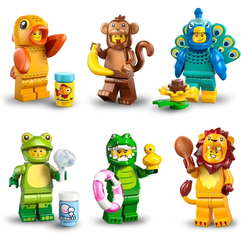 LEGO MINIFIGURAS ANIMALES SERIE 28 PACK 6 - 66813