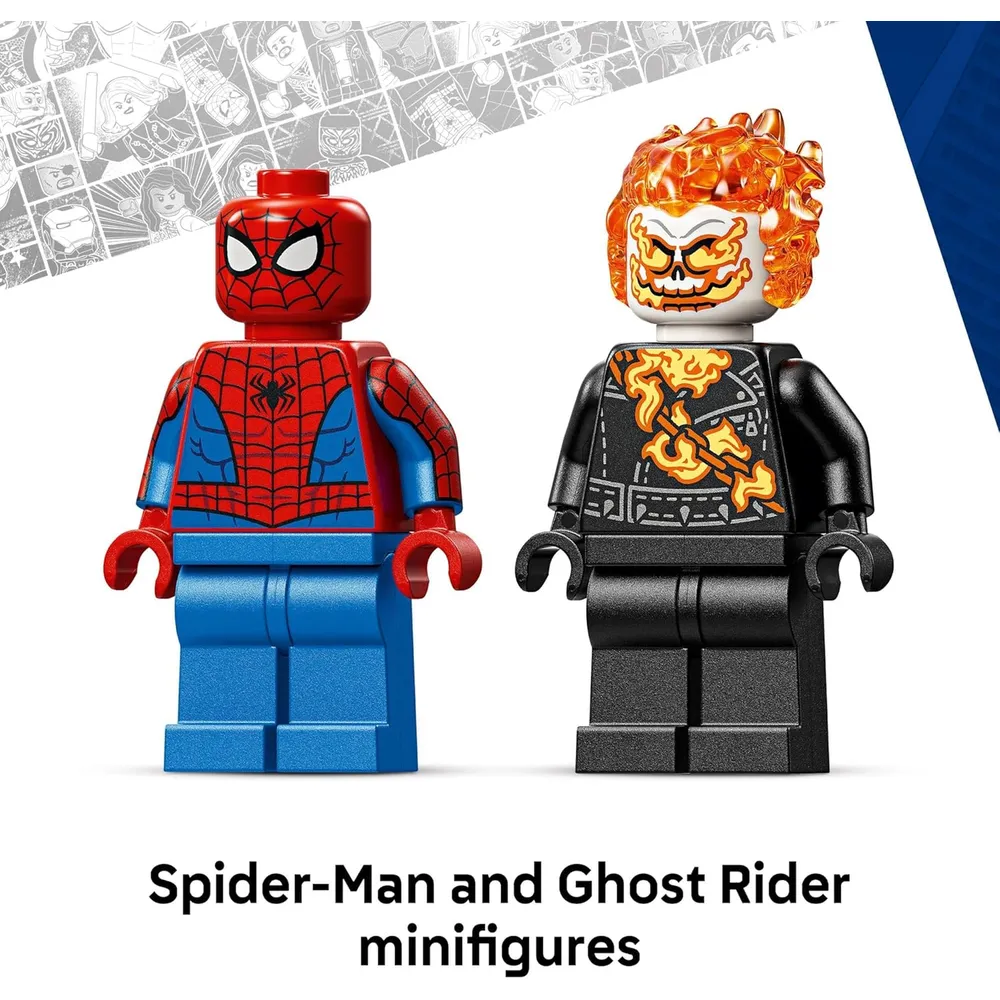 LEGO MARVEL SPIDER-MAN VS GHOST RIDER MOTO 76335