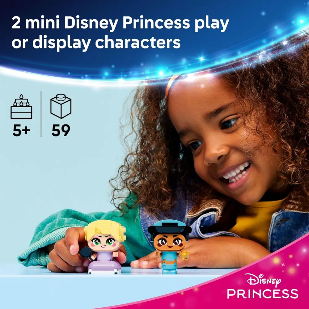 LEGO DISNEY PRINCESS JASMINE Y RAPUNZEL 43303