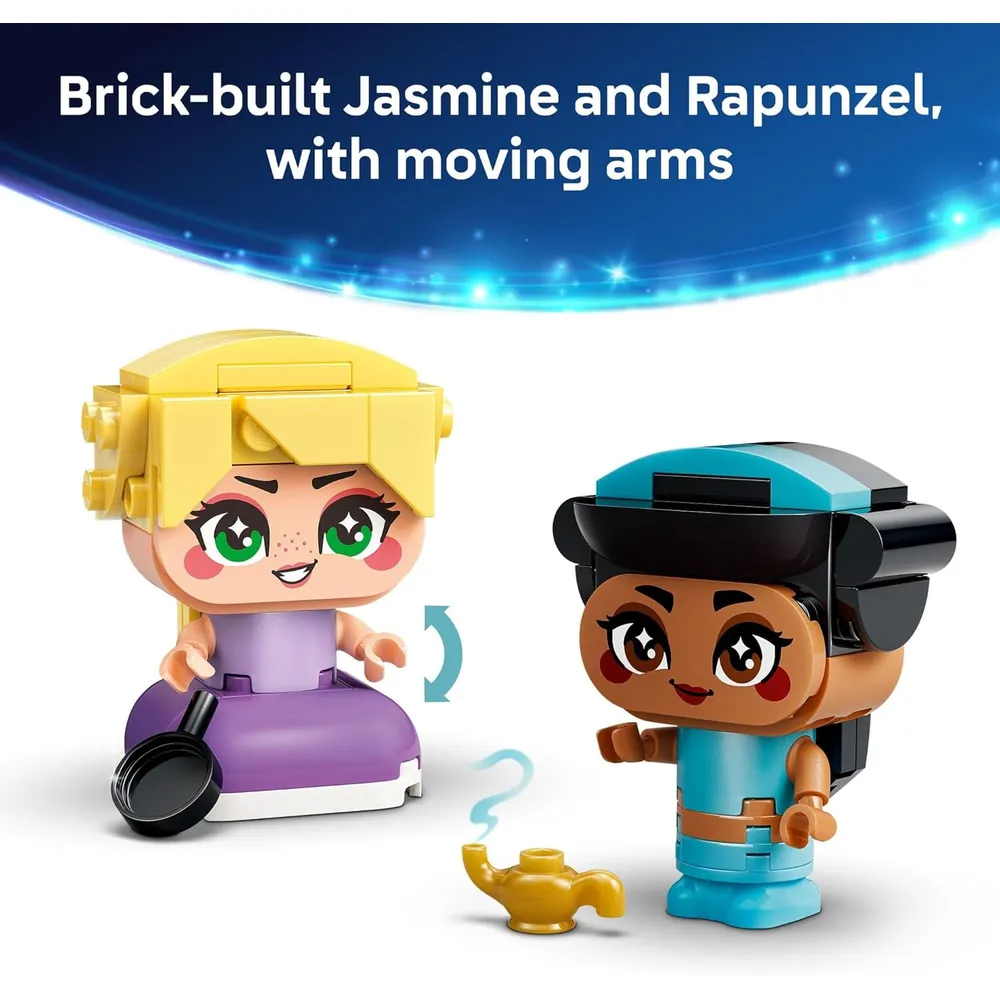 LEGO DISNEY PRINCESS JASMINE Y RAPUNZEL 43303