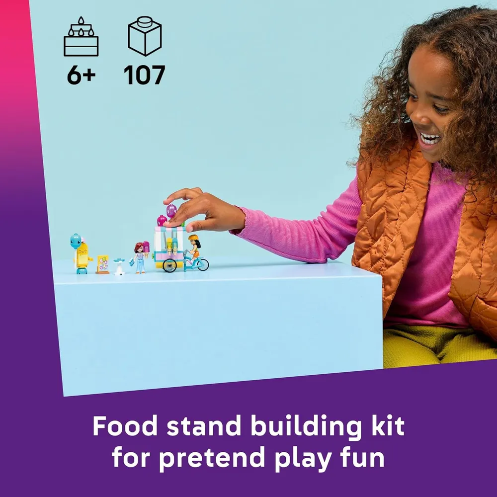 LEGO FRIENDS PUESTO DE HELADOS Y GLOBOS 42692