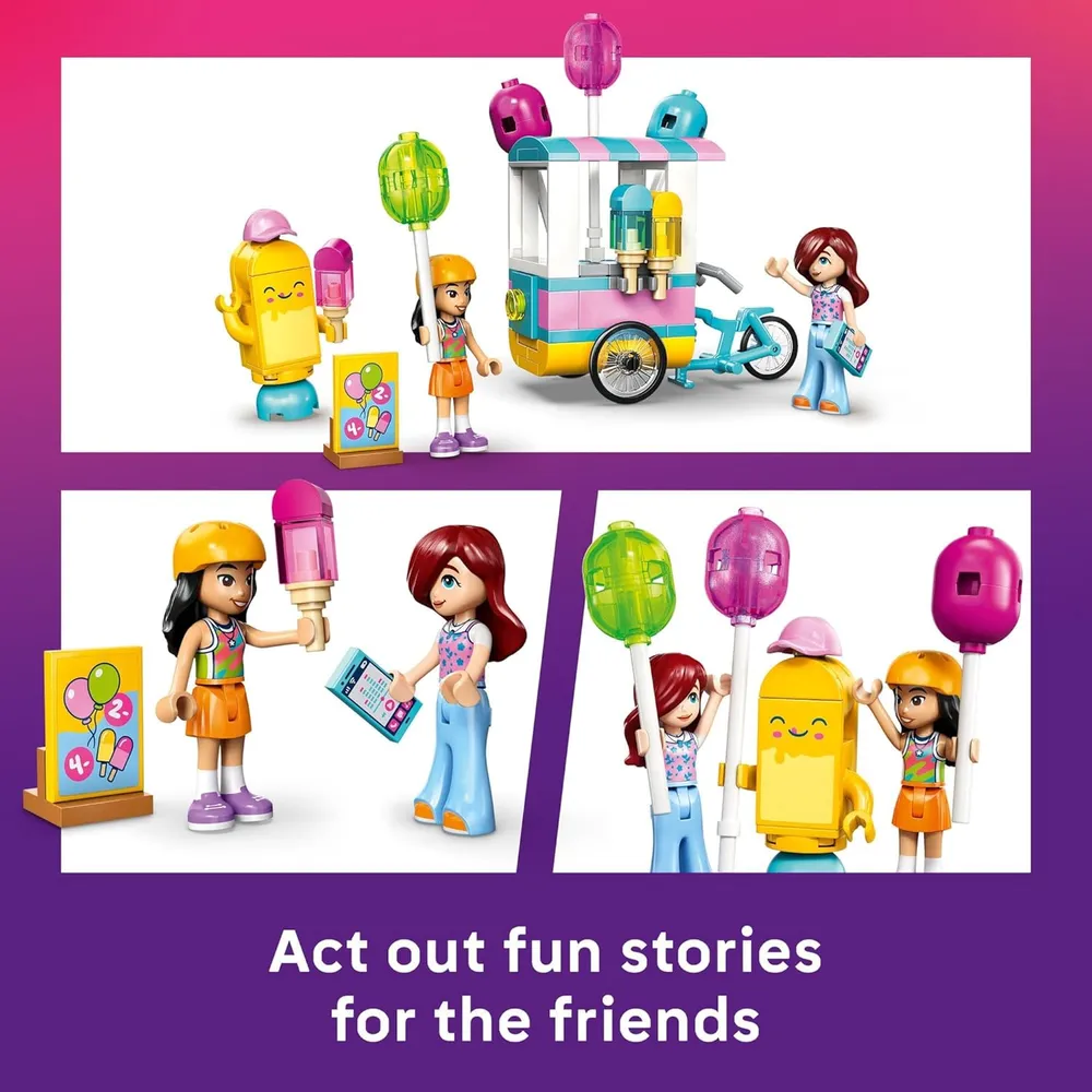 LEGO FRIENDS PUESTO DE HELADOS Y GLOBOS 42692