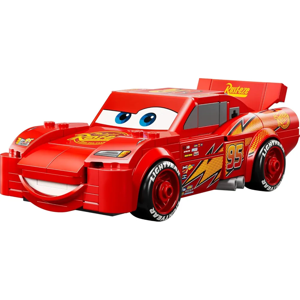 Lego Speed Champions Rayo McQueen, coche de carreras y bloques de construcción