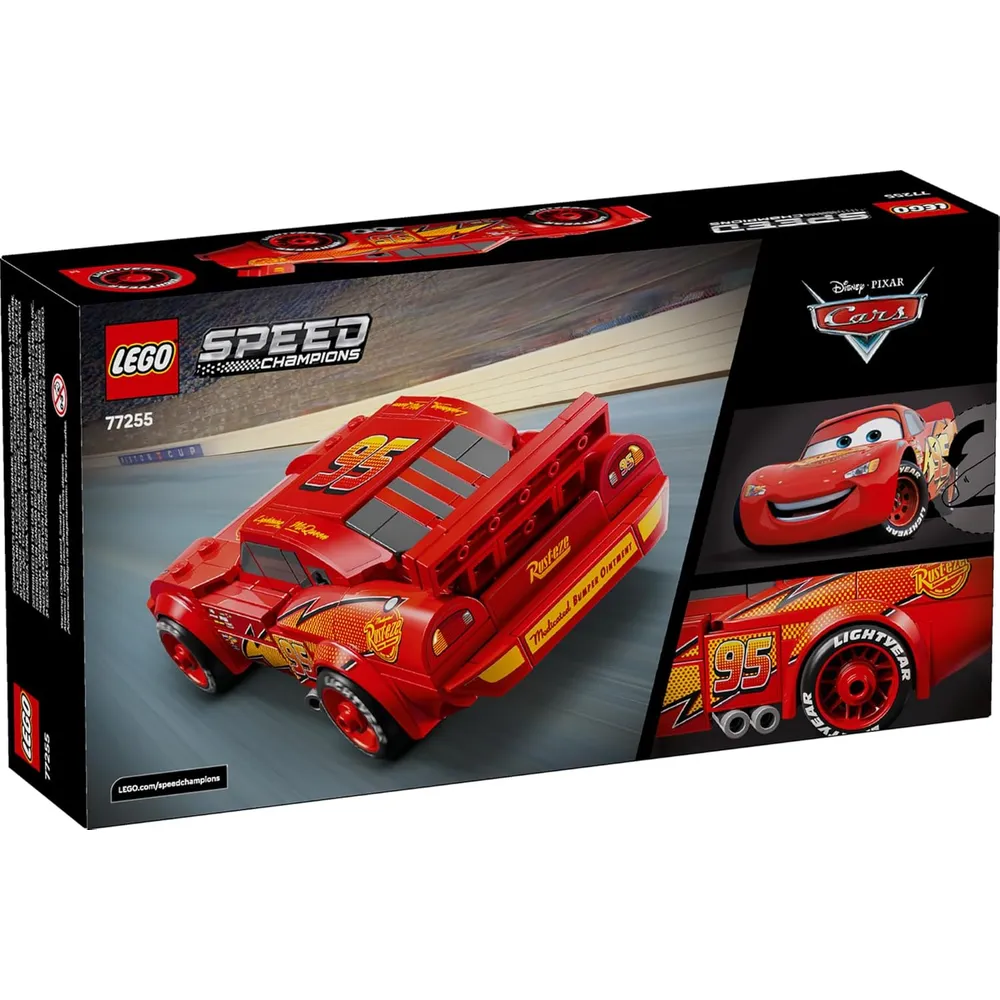 Lego Speed Champions Rayo McQueen, coche de carreras y bloques de construcción