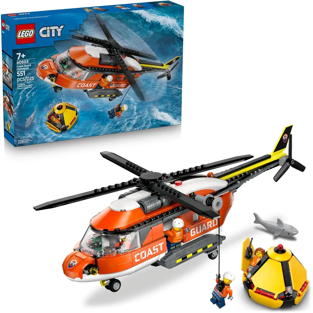 LEGO CITY HELICÓPTERO GUARDIA COSTERA 60503