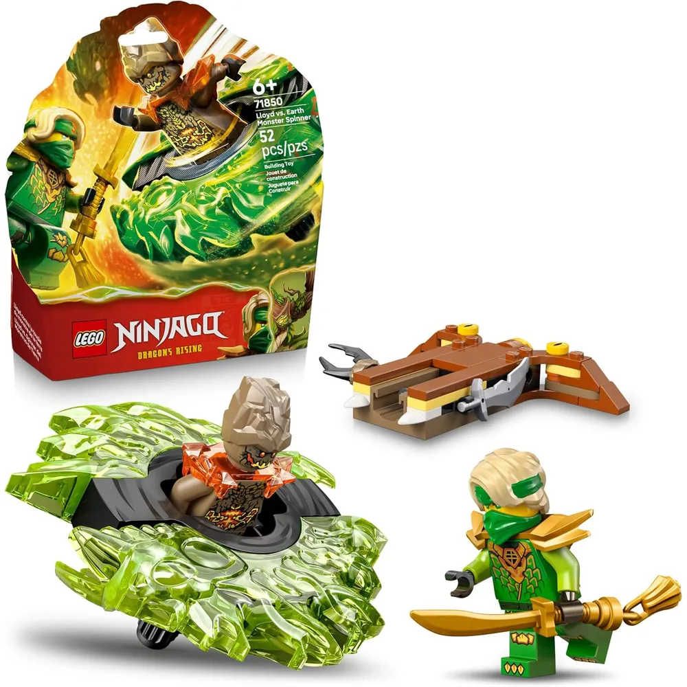 LEGO NINJAGO LLOYD VS EARTH MONSTER SPINNER 71850