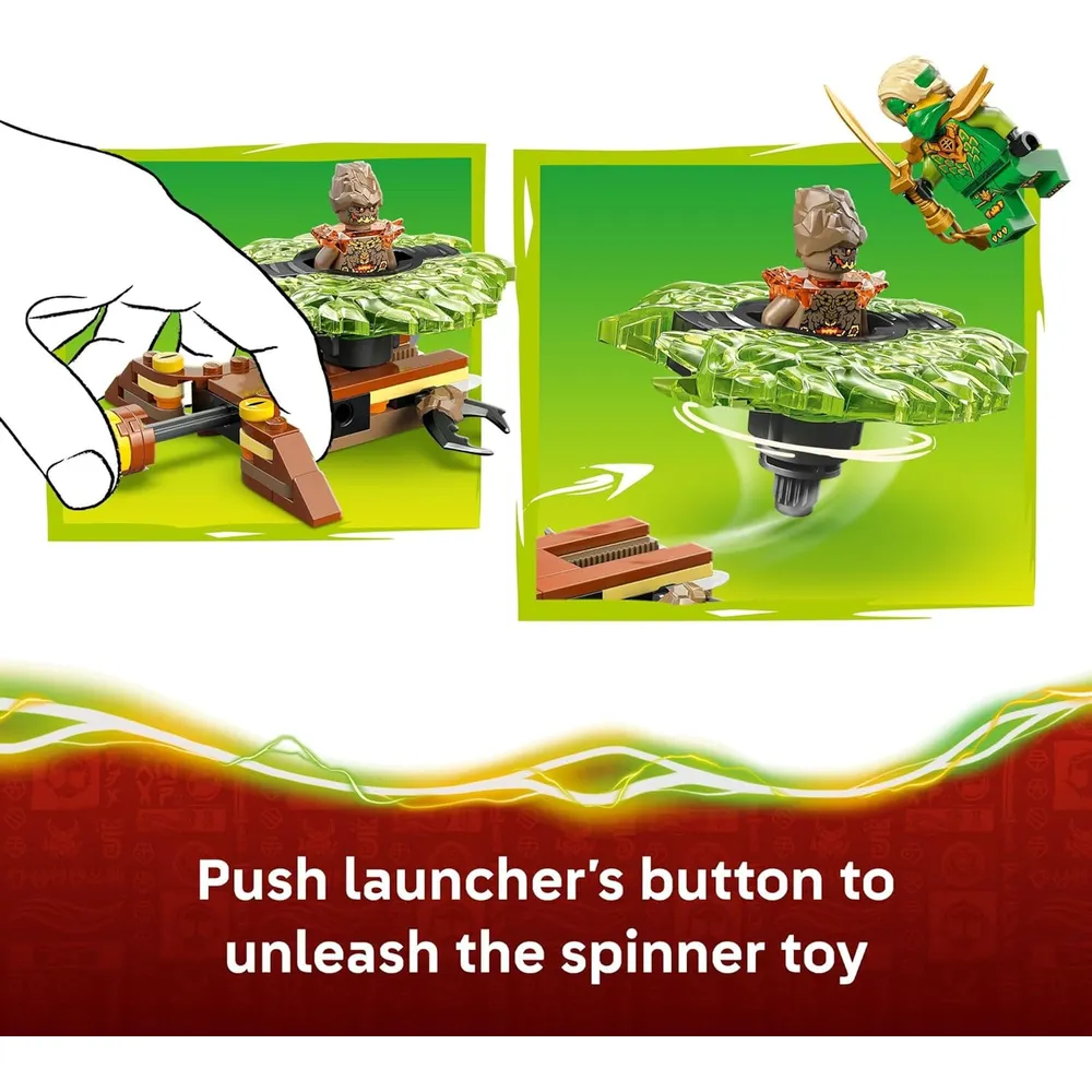 LEGO NINJAGO LLOYD VS EARTH MONSTER SPINNER 71850