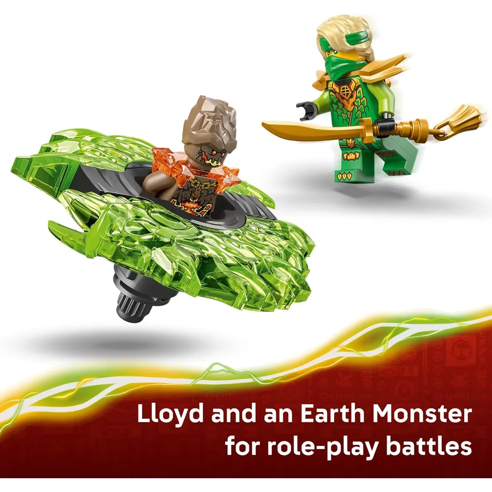 LEGO NINJAGO LLOYD VS EARTH MONSTER SPINNER 71850