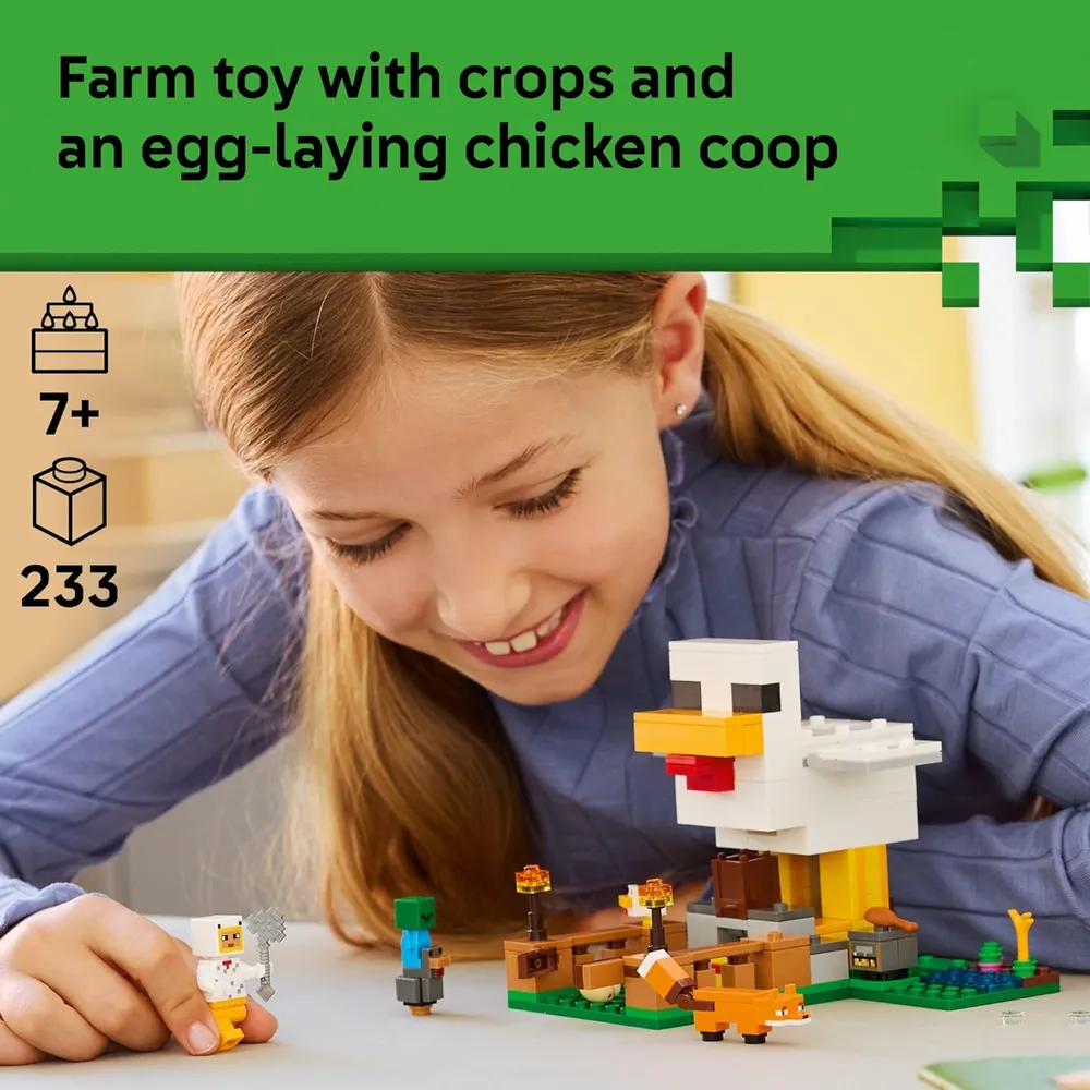 LEGO MINECRAFT GRANJA DE POLLOS 21585