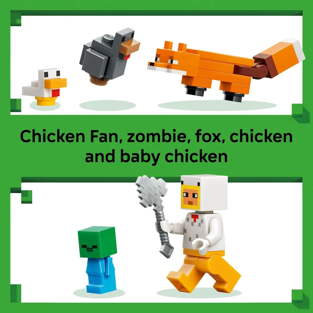 LEGO MINECRAFT GRANJA DE POLLOS 21585