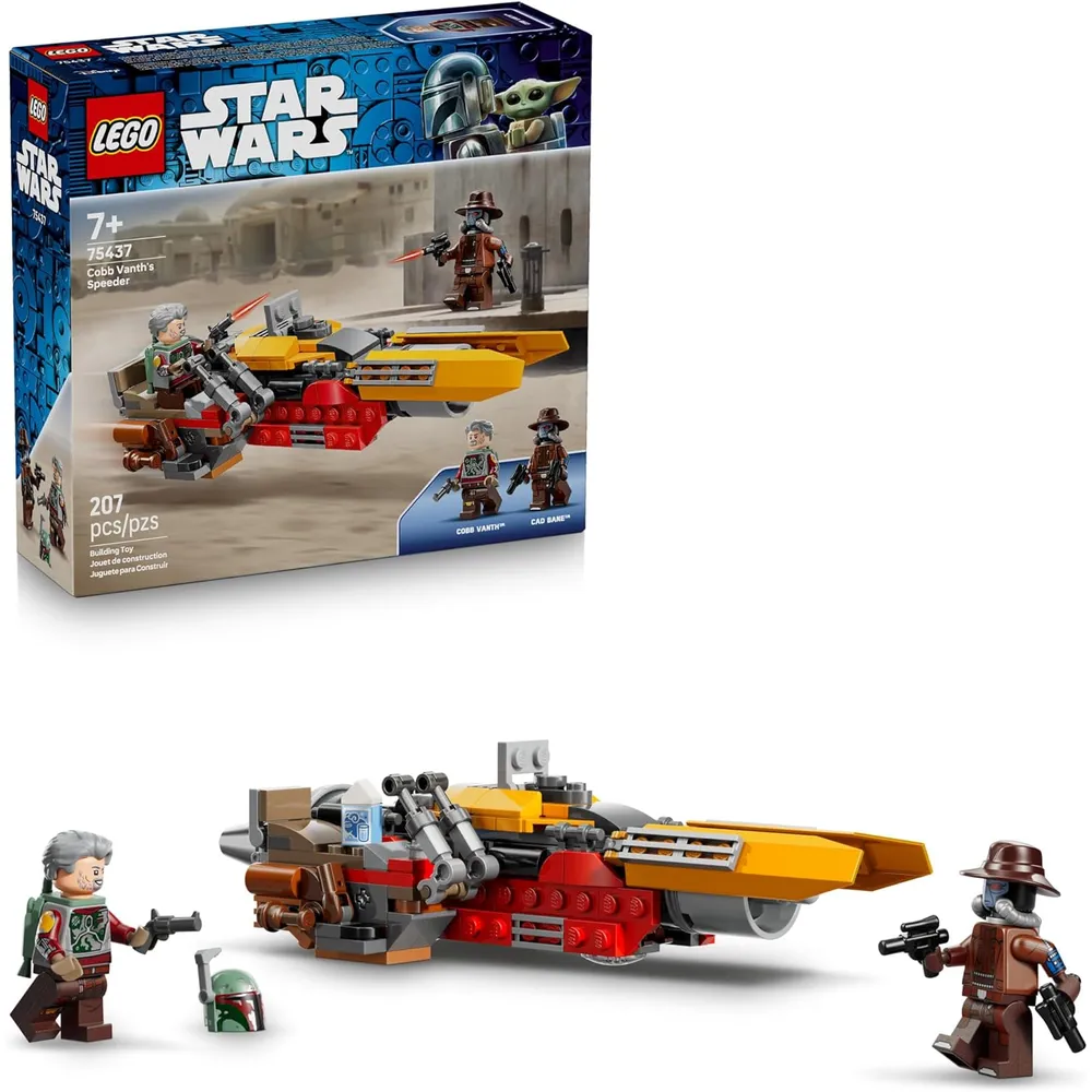 LEGO STAR WARS SPEEDER DE COBB VANTH SET DE CONSTRUCCIÓN DE VEHÍCULO ESPACIAL