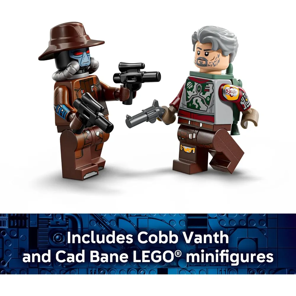 LEGO STAR WARS SPEEDER DE COBB VANTH SET DE CONSTRUCCIÓN DE VEHÍCULO ESPACIAL