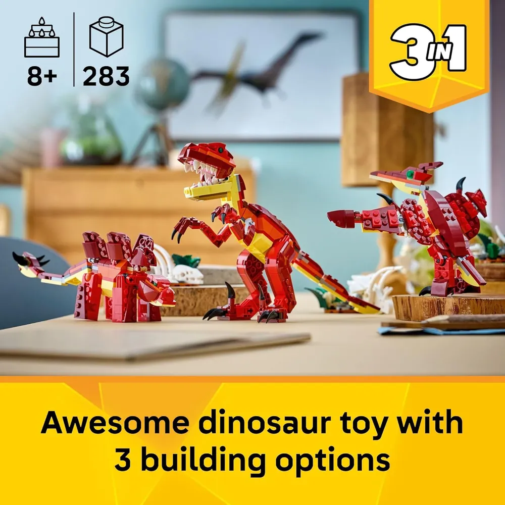 LEGO CREATOR DINOSAURIO FEROZ 3 EN 1 - 31379